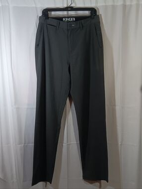 KNQR Mens 31 Gray Pants Stretch Athleisure Performance
